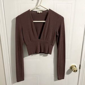 Aritzia (Wilfred Free) Small Crop Top